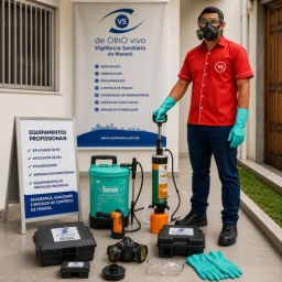 Equipamentos profissionais de controle de pragas